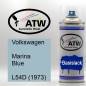 Preview: Volkswagen, Marina Blue, L54D (1973): 400ml Sprühdose, von ATW Autoteile West.